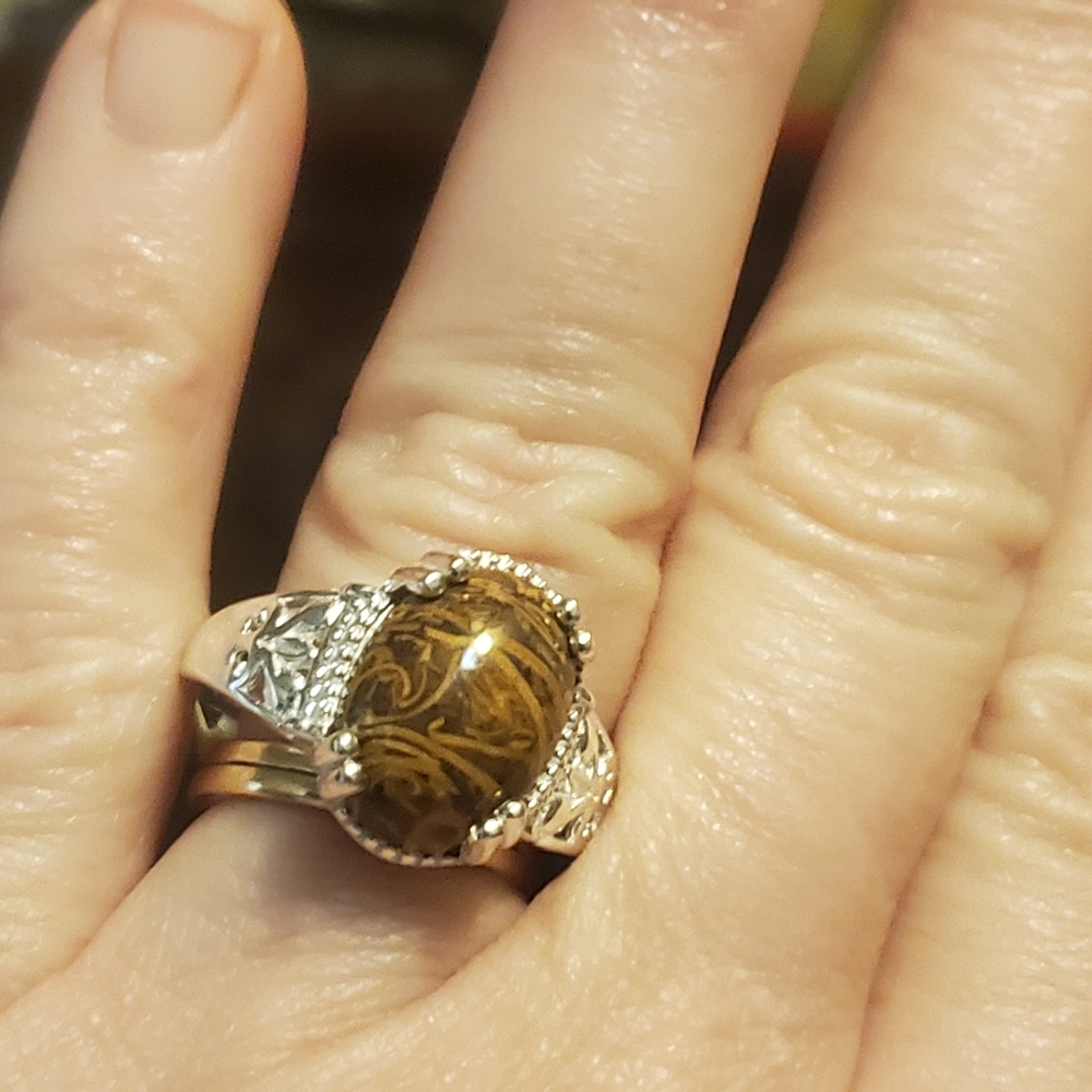 ARTISAN HANDCRAFTED STERLING SILVER RING - Picture 5 of 6